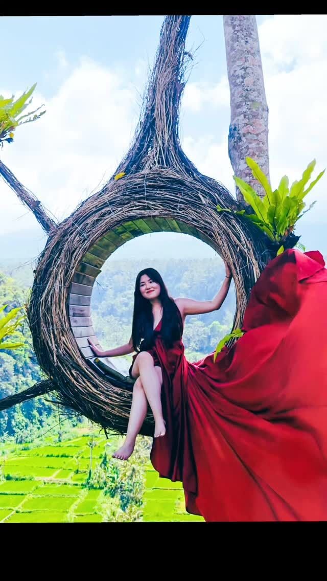 Best Swing in Bali
#baliinstargamtour 
#adventure 
#eastbali